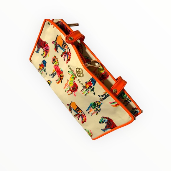 Kendra Scott Large Jet Set Zebra Jewelry Organizer - Picture 2 of 6